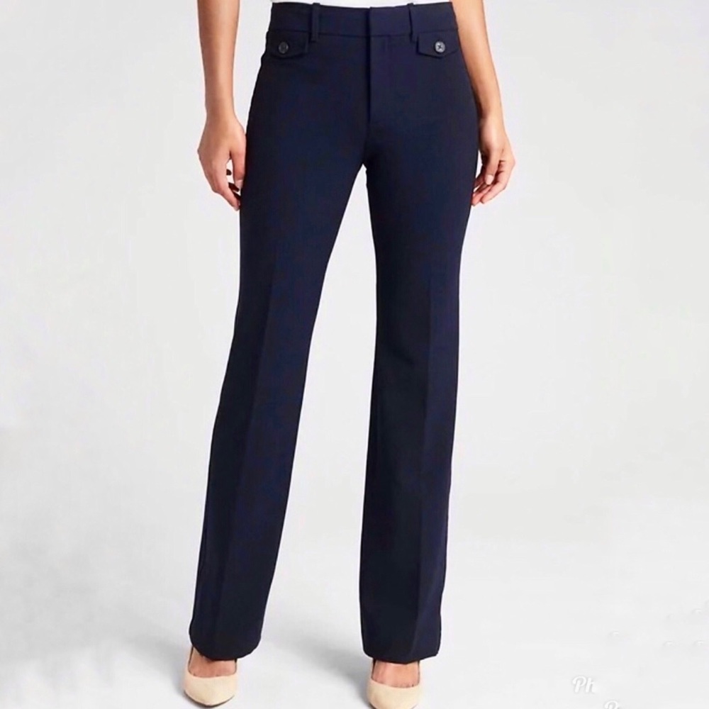 GAP Navy Blue Trouser Pant Stretch